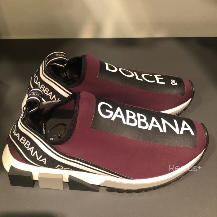 【Dolce&Gabbana】メッシュ スニーカー ロゴ 6色 ブラック Dolce&Gabbana】メッシュ スニーカー ロゴ 6色 ブラック (Dolce