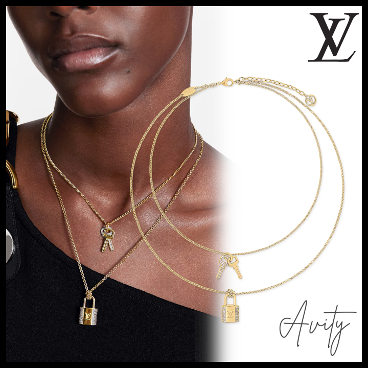 【大人気♪パドロックが可愛い】Louis Vuitton ネックレス LV