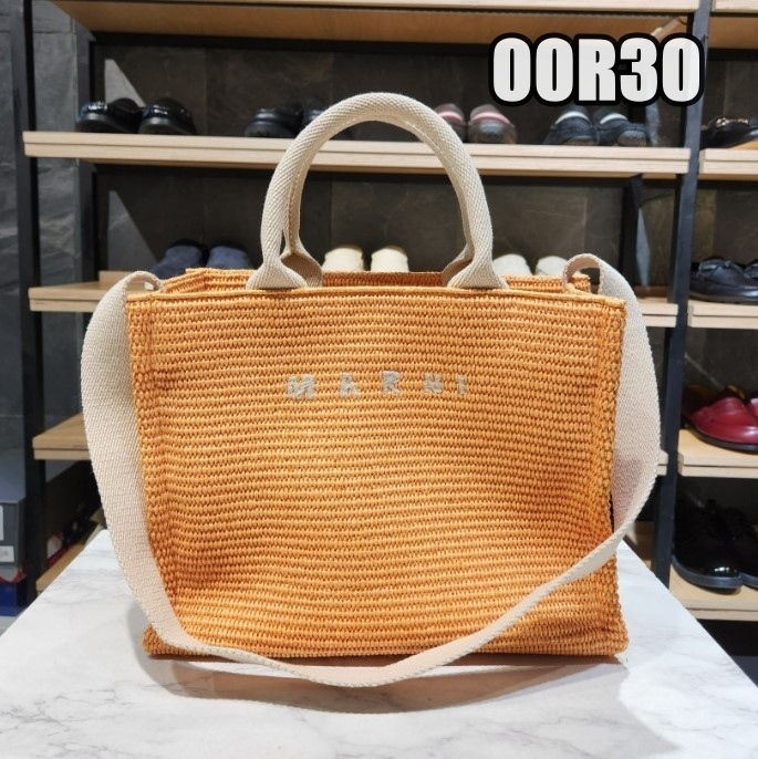 MARNI Raffia Small Tote マルニ ラフィア スモールバッグ 2WAY