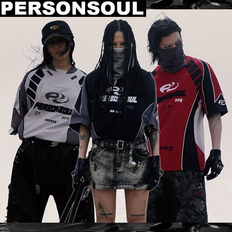 PERSONSOUL*日本未入荷 レーシングエレメント Tシャツ