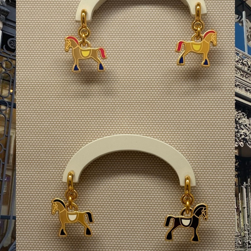 ☆エルメスパリ本店☆【HERMES】Grand Parade ピアス ピアス