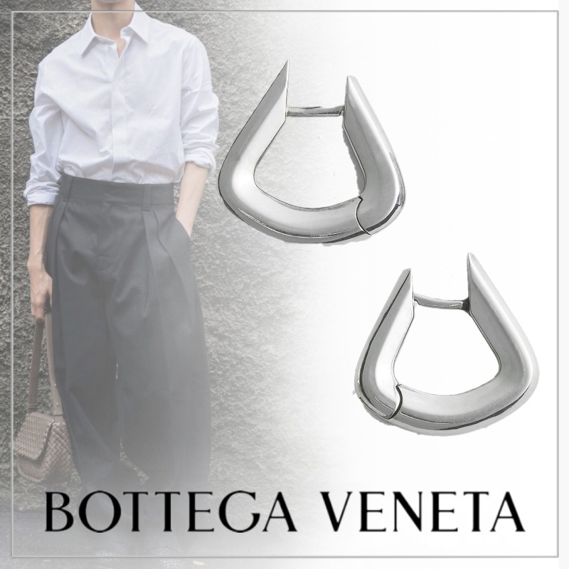 【大注目】BOTTEGA VENETA◆スターリングシルバー フィン ピアス