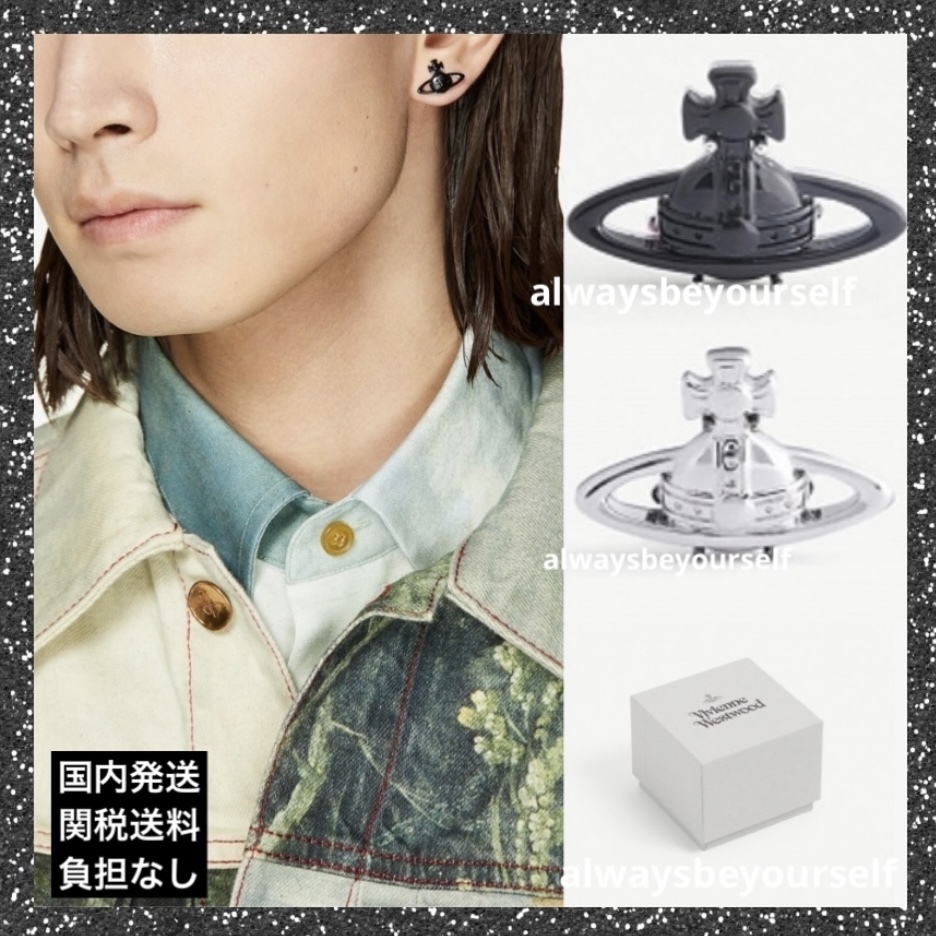 ヴィヴィアンウエストウッド Suzon ブラス シングル ピアス