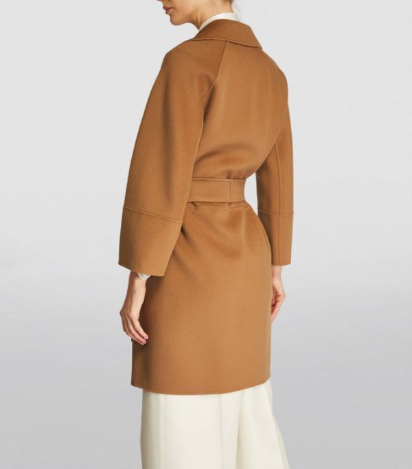 《送料無料》MAX MARA Short coat in double wool ARONA