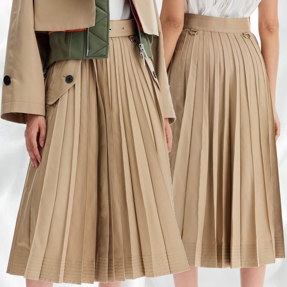 希少レア】sacai サカイSサイズワールドマップスカート大人女子