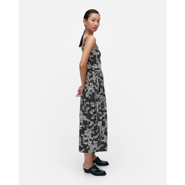 24AW■marimekko■Vasta Unikko コットントリコットドレス 24AW□marimekko□Dekadi Unikko コットンリブニットドレス