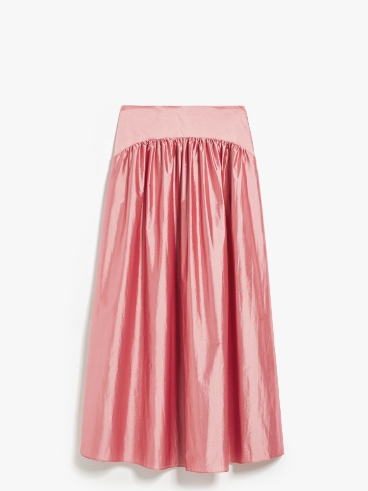 《送料無料》MAX MARA Long taffeta skirt NAVA