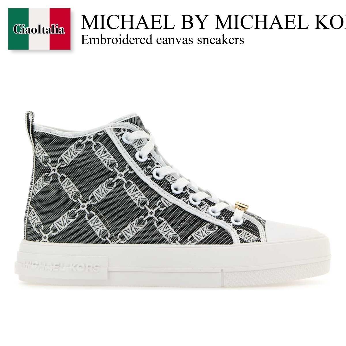 スニーカー Michael By Michael Kors Embroidered Canvas Sneakers