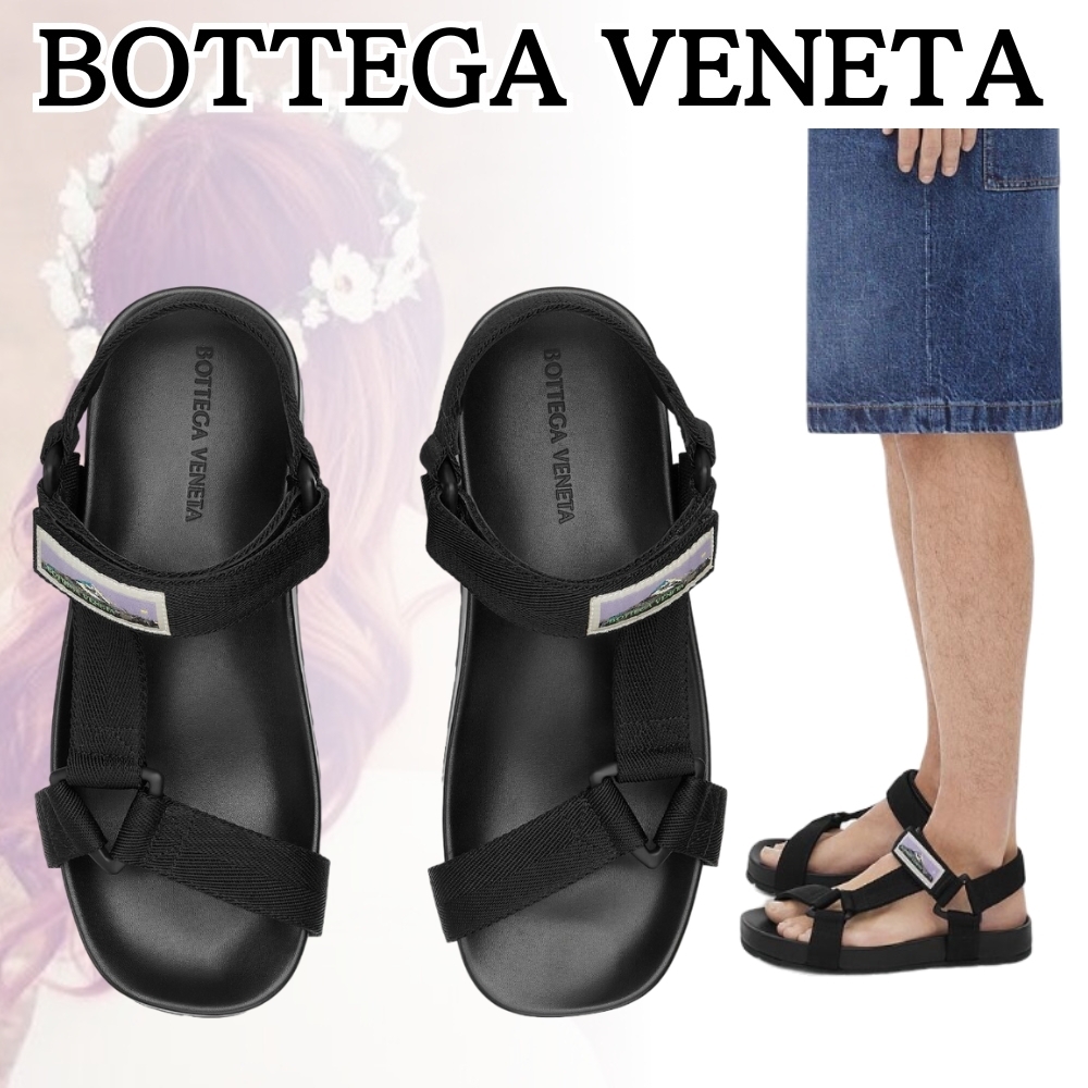 BOTTEGA VENETA*クールでスタイリッシュ*スリングバックサンダル