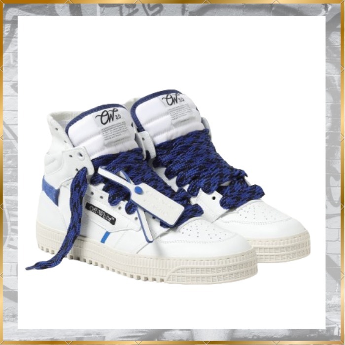 人気♦Off-White♦ロゴタグハイカットスニーカー
