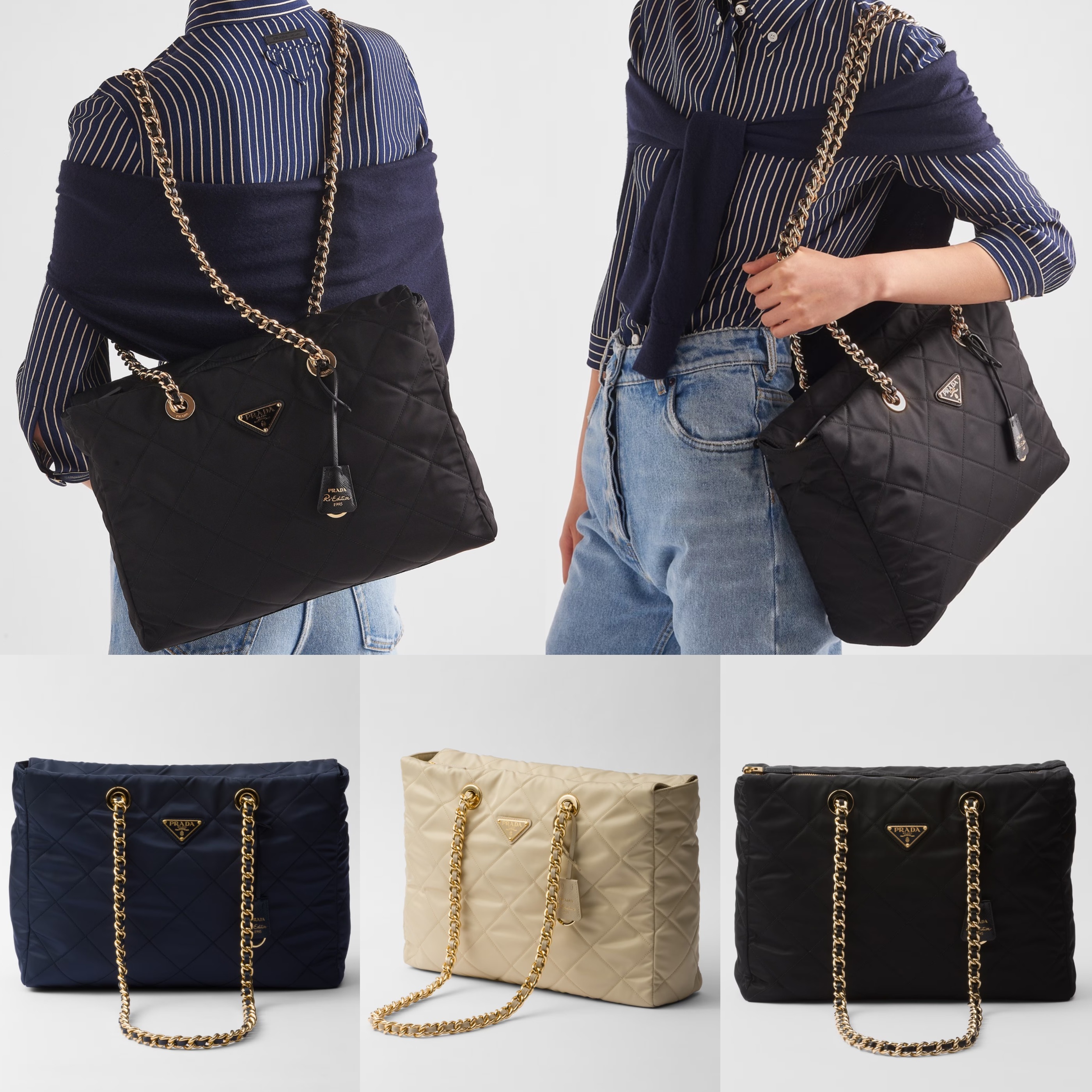 PRADA【入手困難】大人気! ★Re Edition★Re-Nylon ラージバッグ