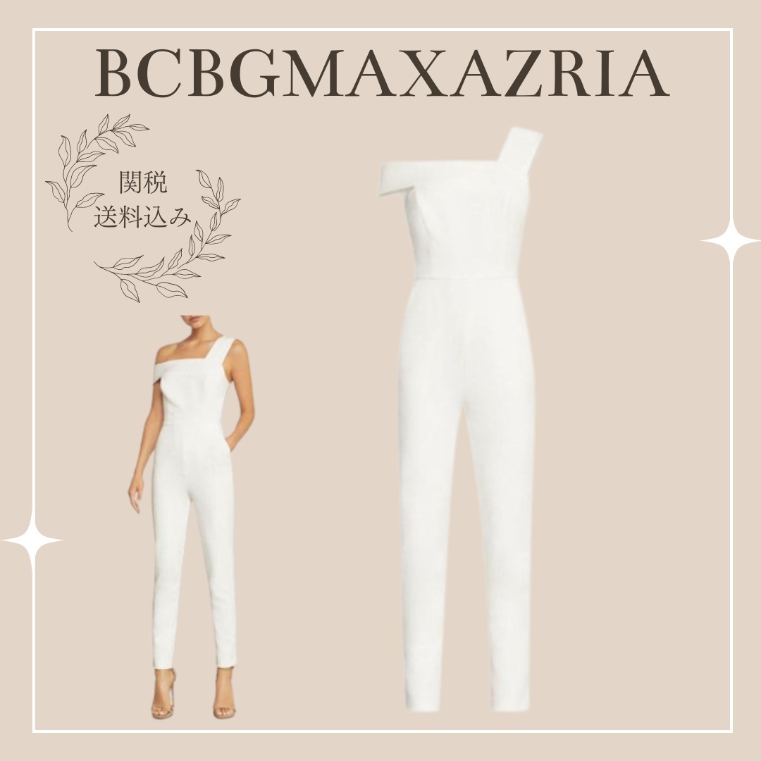 SALE!【BCBG MAXAZRIA】ワンショルダー ジャンプスーツ