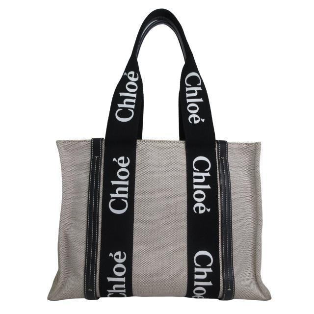 【即発】クロエ CHLOE 美品 ウッディ M トートバッグ be0019