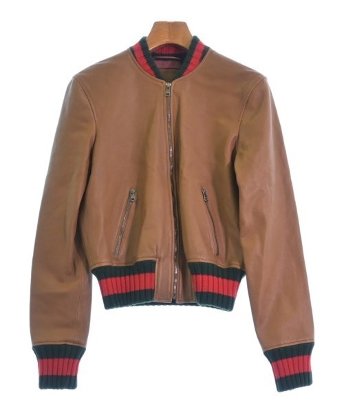 GUCCI グッチ ブルゾン（その他） 茶 36(S位) 4103624Y0155
