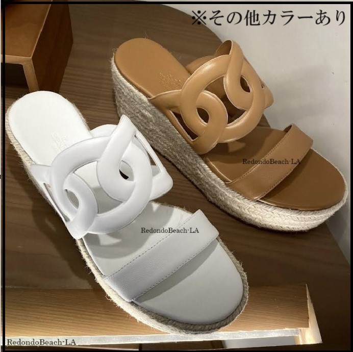 【厚底プラットフォーム】HERMES★《イテア》30 サンダル