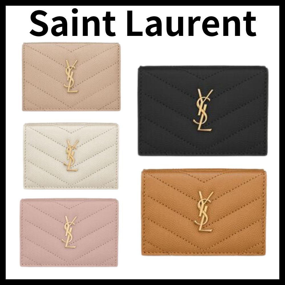 【Saint Laurent】モノグラム オリガミ タイニーウォレット