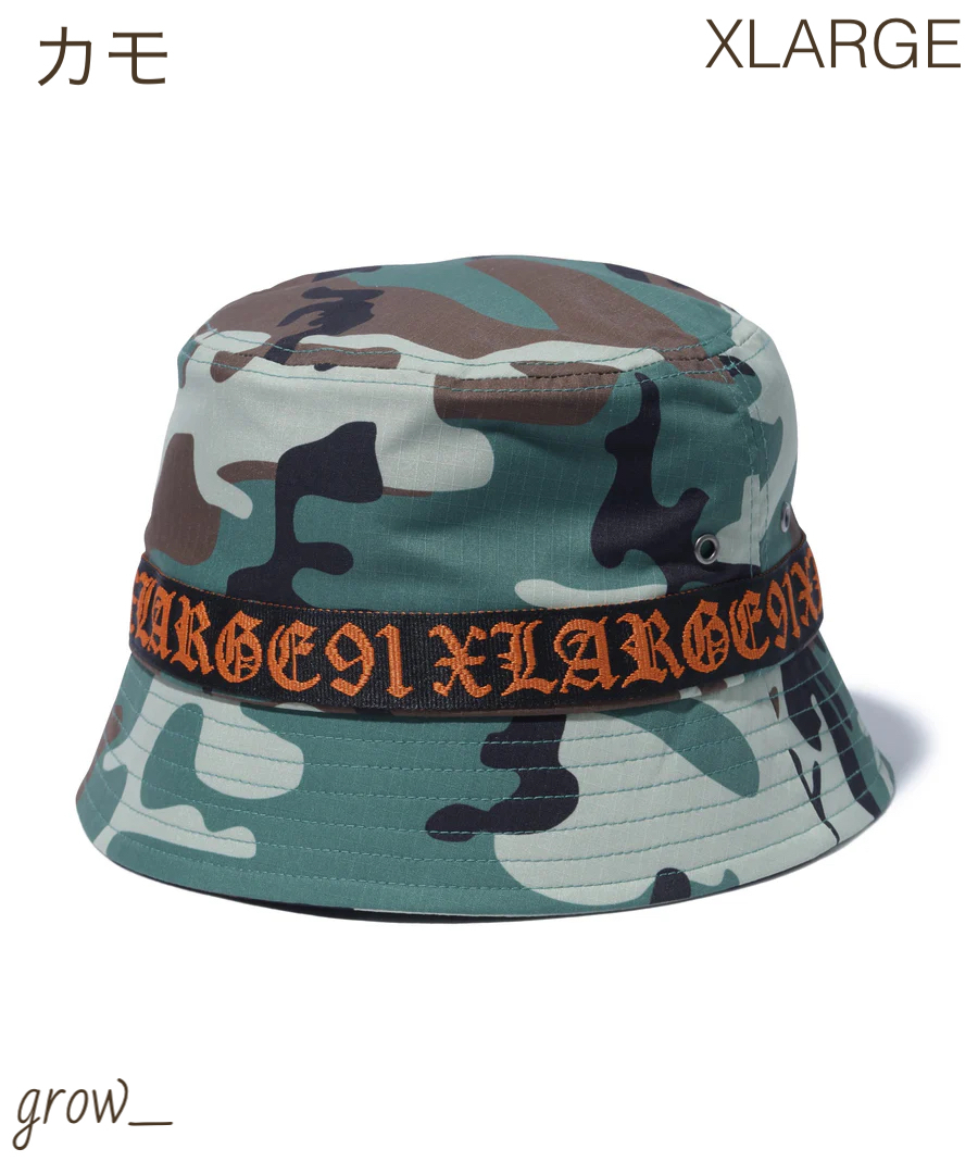 XLARGE リップストップ ミリタリー ハット 帽子 送料込 XLARGE リップストップ ミリタリー ハット 帽子 送料込 (X-Large