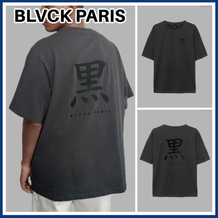 Blvck Paris 半袖Tシャツ Blvck 'Japan Fusion' プリント 黒 人気ブランド♪☆ BLVCK PARIS☆ Blvck 'Japan Fusion' Tee