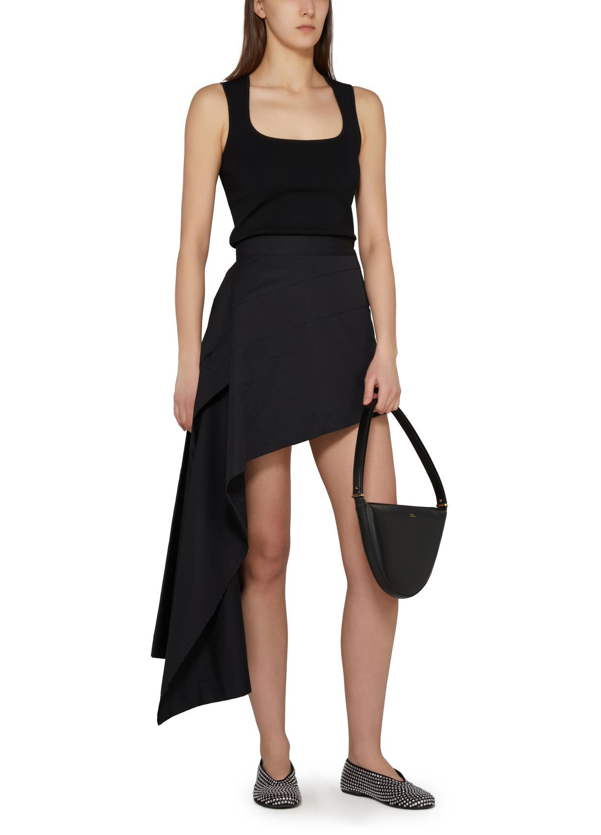 《送料無料》MAX MARA Short asymmetric skirt KARTAL
