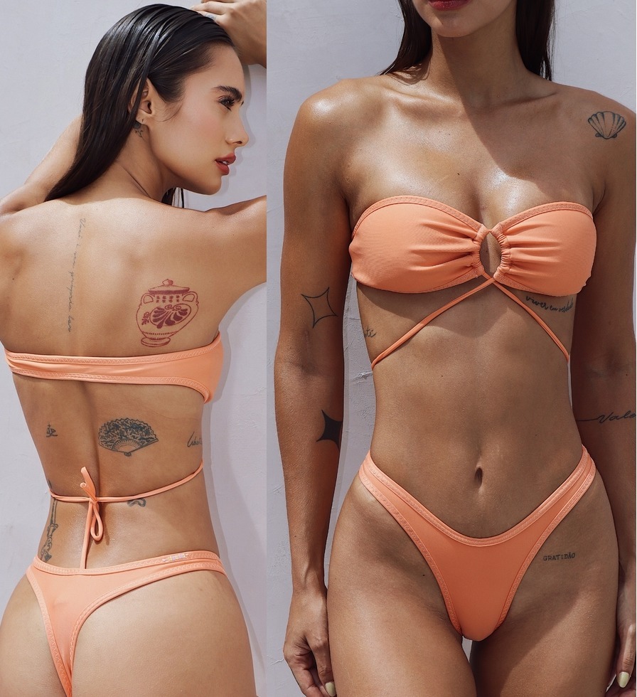 So Biquinis*SBASICS collection*色々な着方*mariah peach