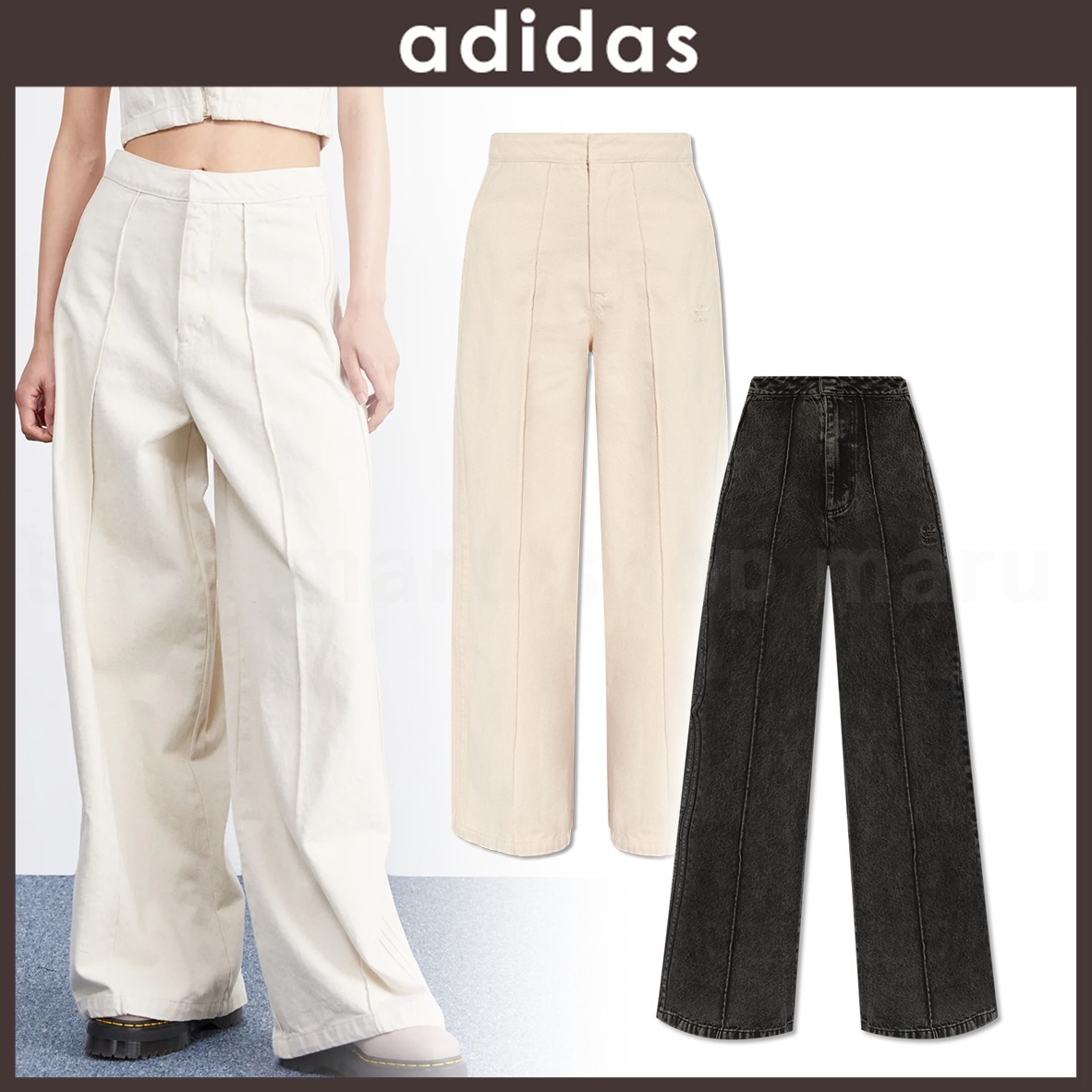ADIDAS◇モントリオール デニム ジーンズ◇2色