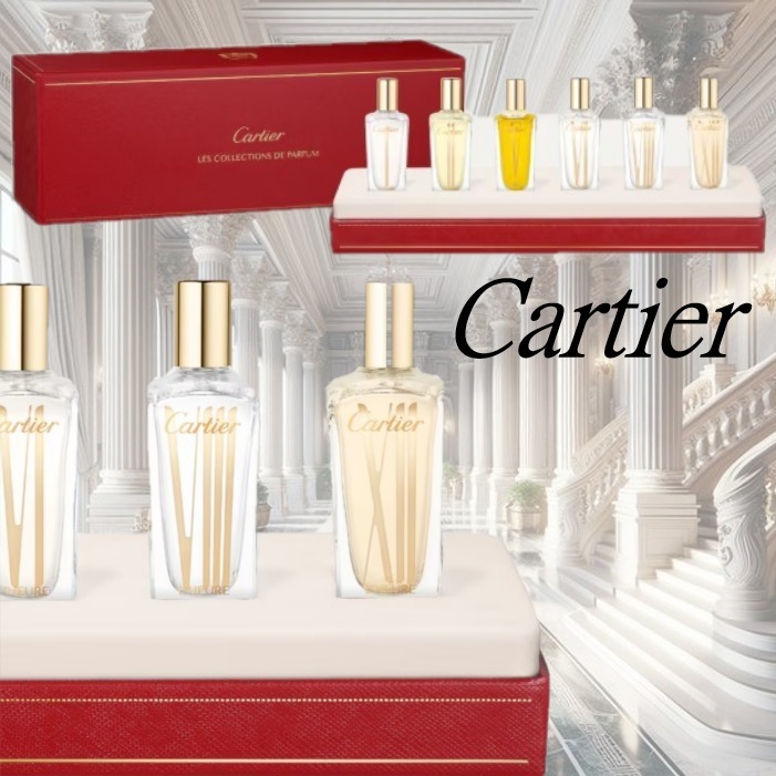 国内直営*Cartier* レ ズール ドゥ パルファン コフレ  6×15ML