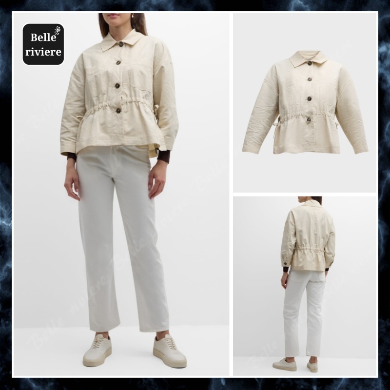 24SS new/Max Mara ソング3/4スリーブジャケット Jacket Ivory