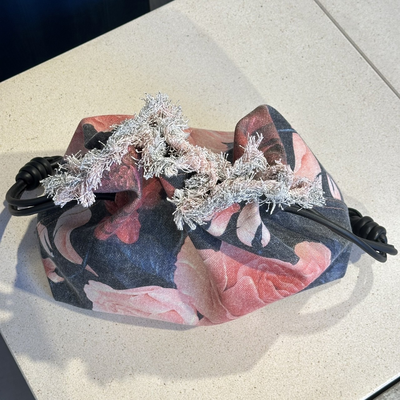 珍品♪【関税込】LOEWE フラメンコクラッチ ローズ デニム 珍品♪【関税込】LOEWE フラメンコクラッチ ローズ デニム