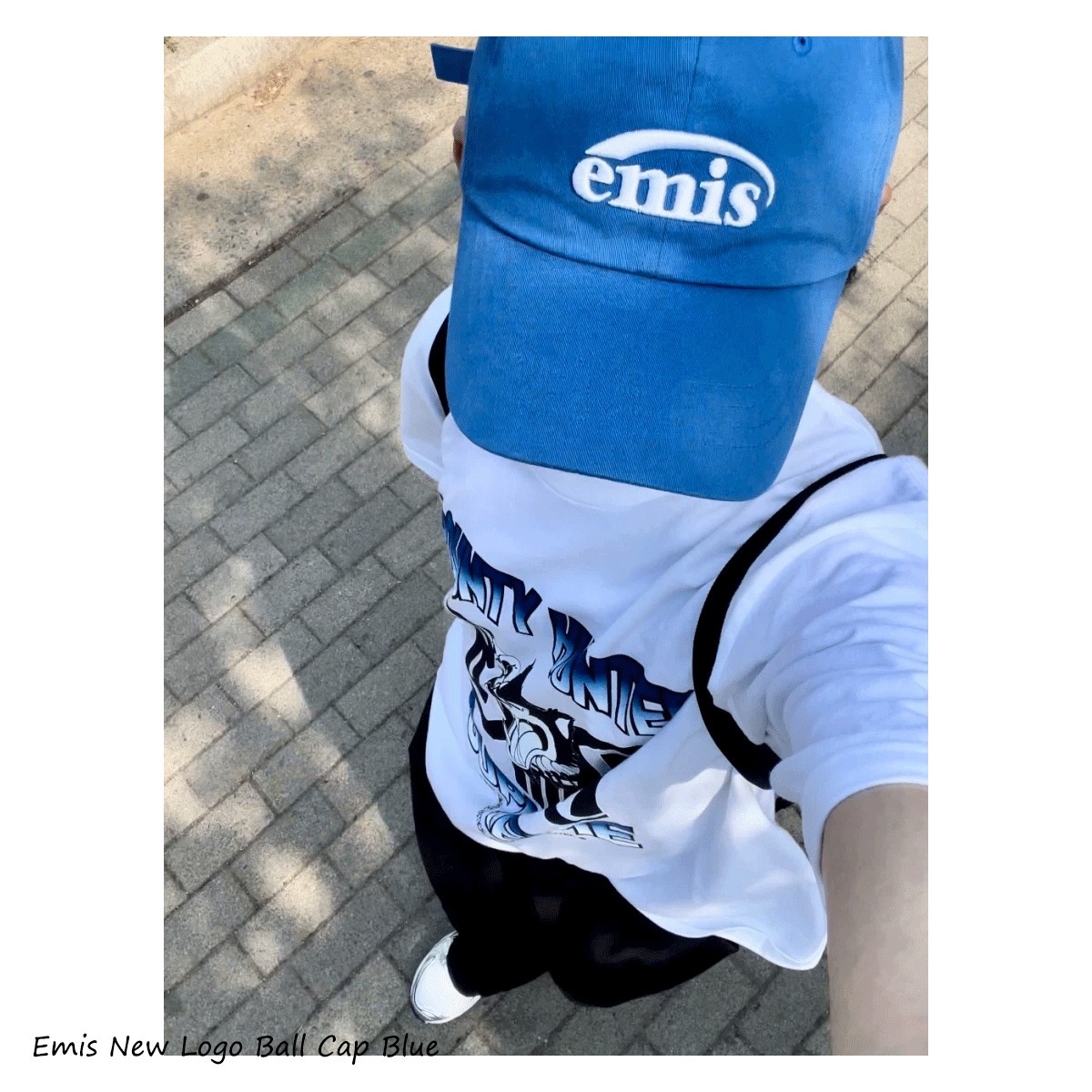 大人気!!!! ★ Emis ★ New Logo Ball Cap Blue