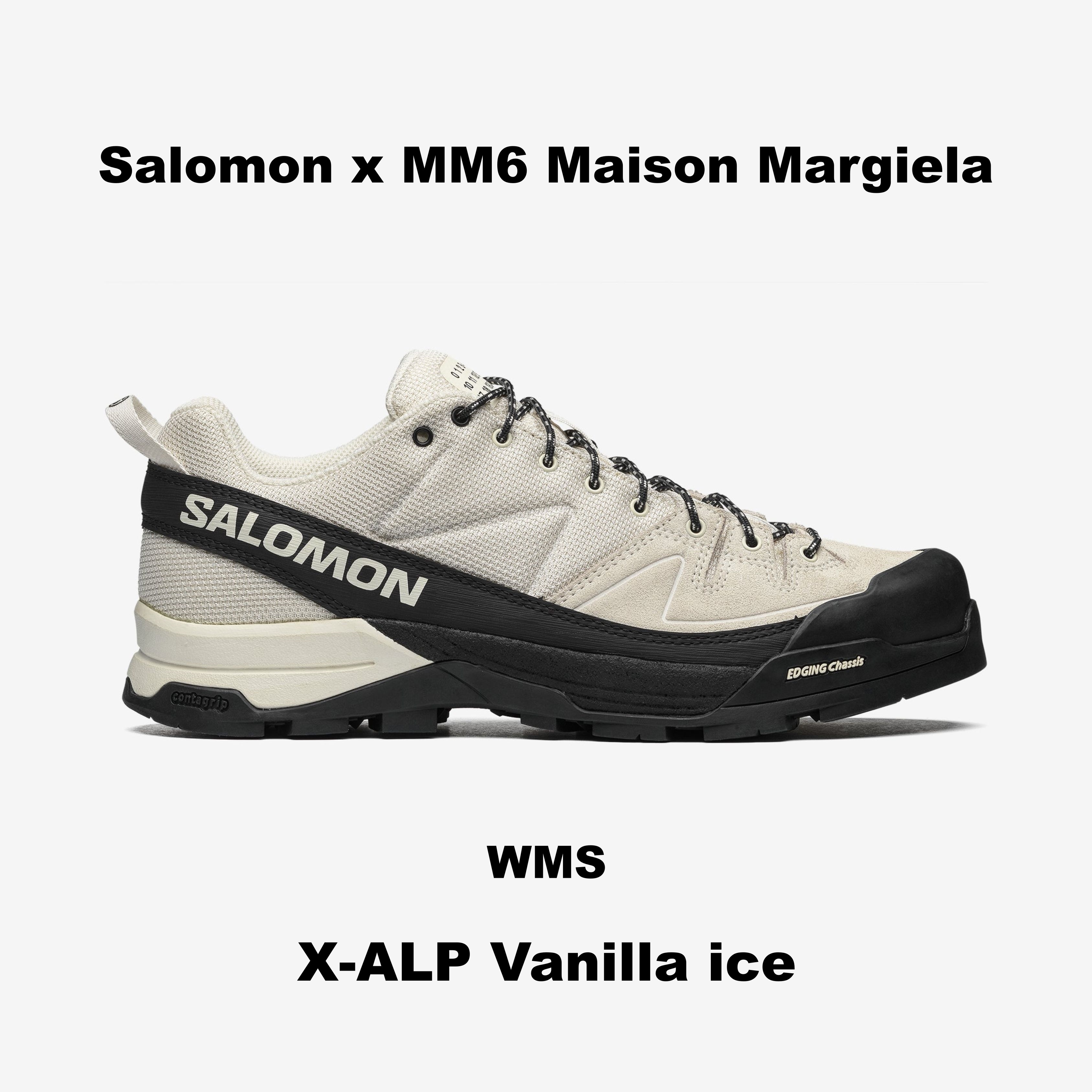 【SALOMON X MM6 MAISON MARGIELA】X-ALP VANILA ICE (WHITE)