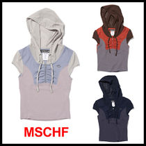 ☆MSCHF☆HOODED TRACK HALF ZIP-UP (MISCHIEF/パーカー