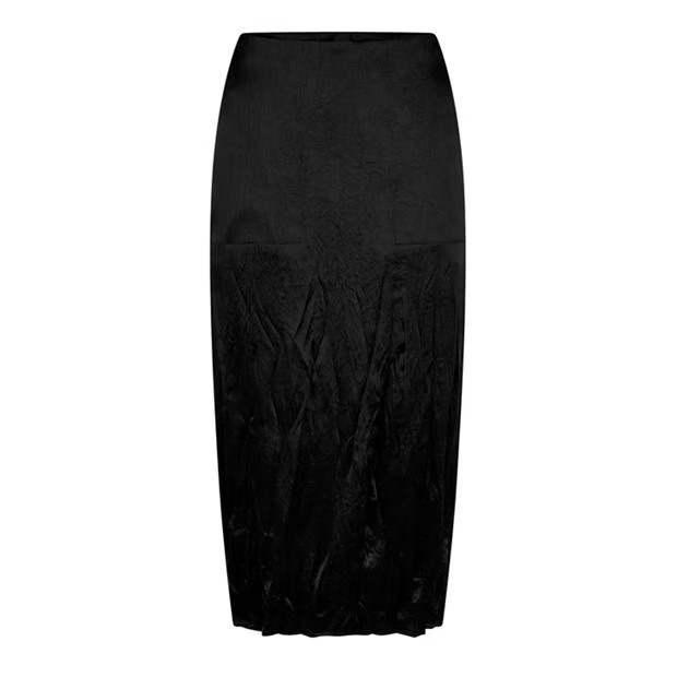 《送料無料》 MAXMARA Midi skirt with wrinkled effect VALETTE