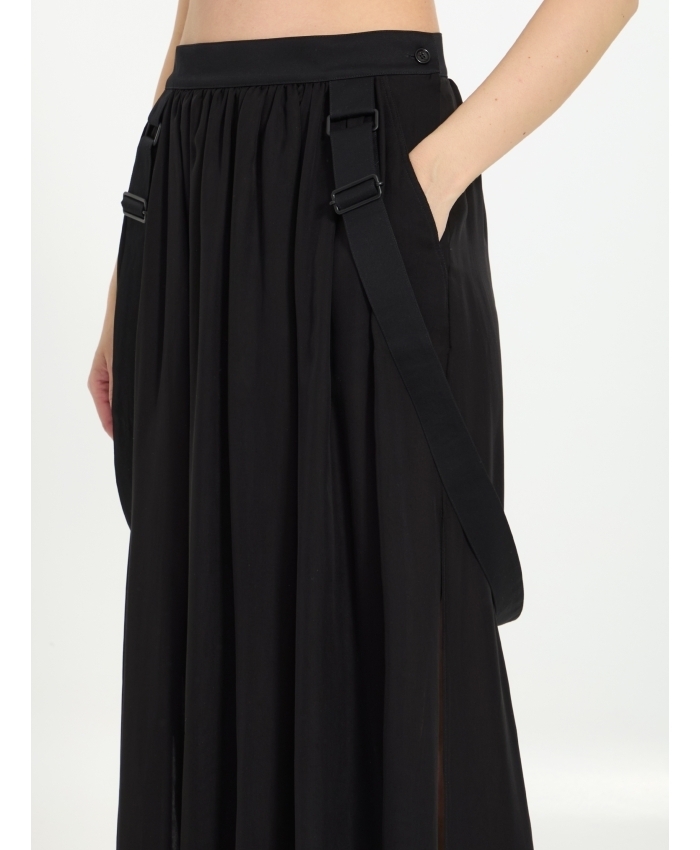 《送料無料》 MAX MARA Long skirt in silk chiffon JEDY