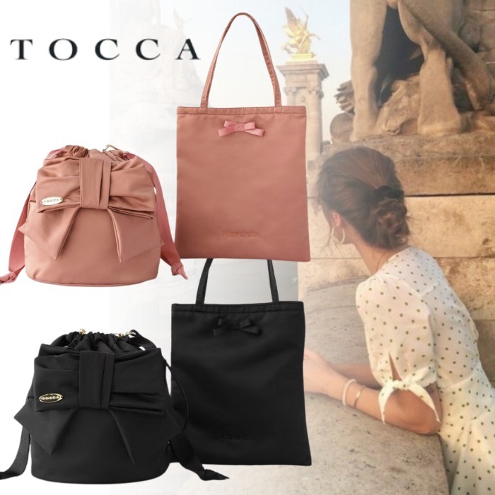 国内発送『TOCCA』PROMISE RIBBON 2SET BAG バッグ