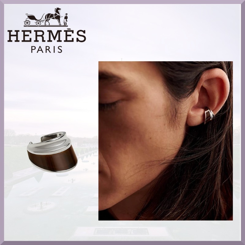 国内発送【HERMES】メンズ イヤーカフ 《エクウス》