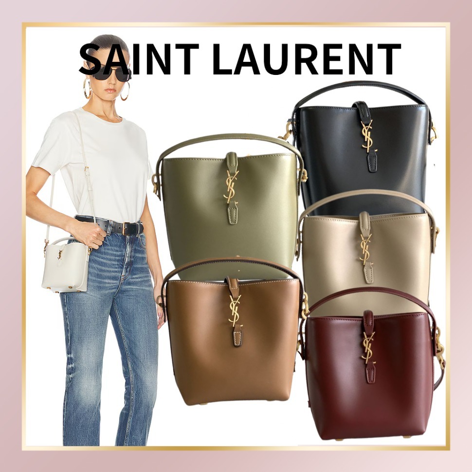 【SAINT LAURENT】LE 37 ミニ バケットバッグ