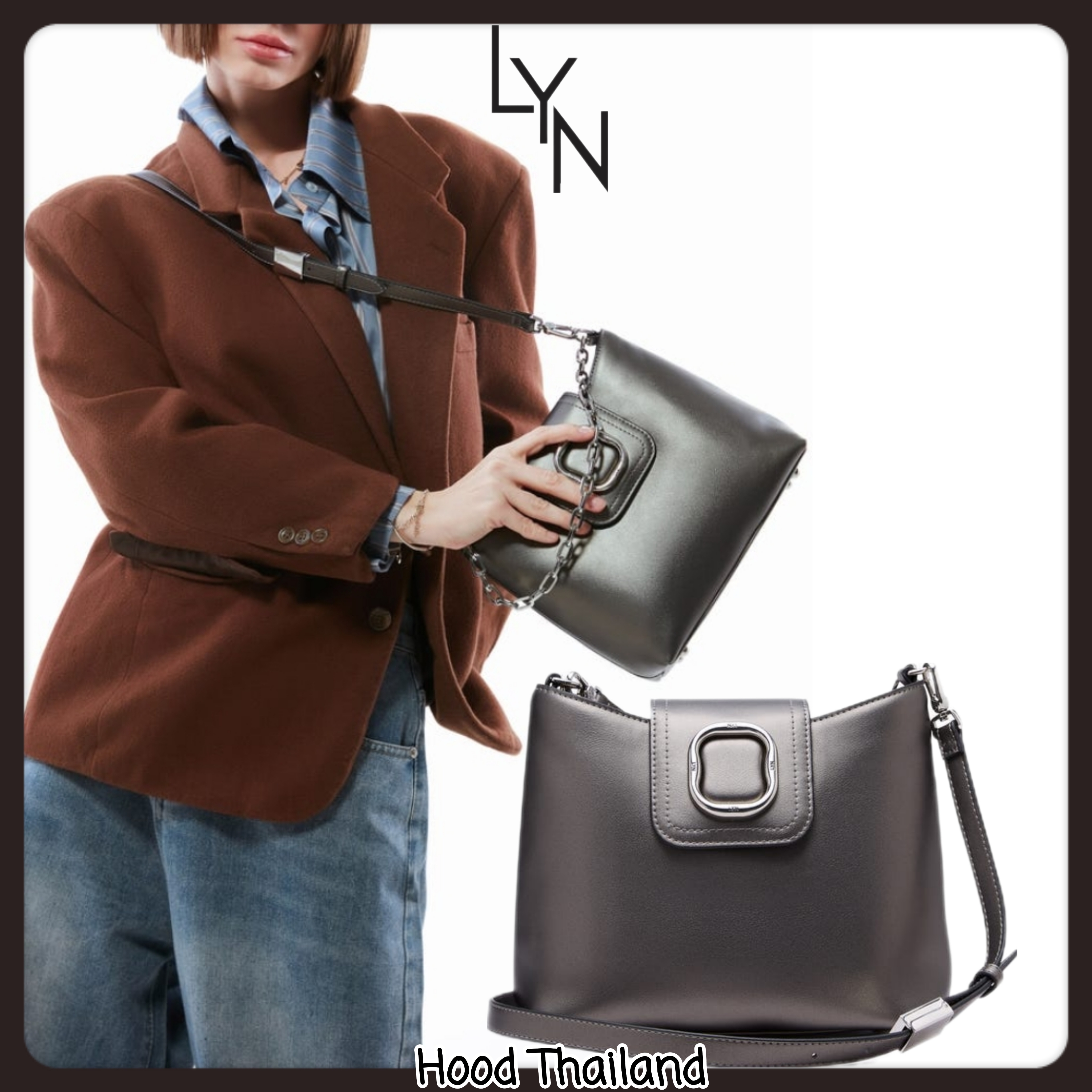 日本未発売!!《LYN》Paco バケットバッグ S