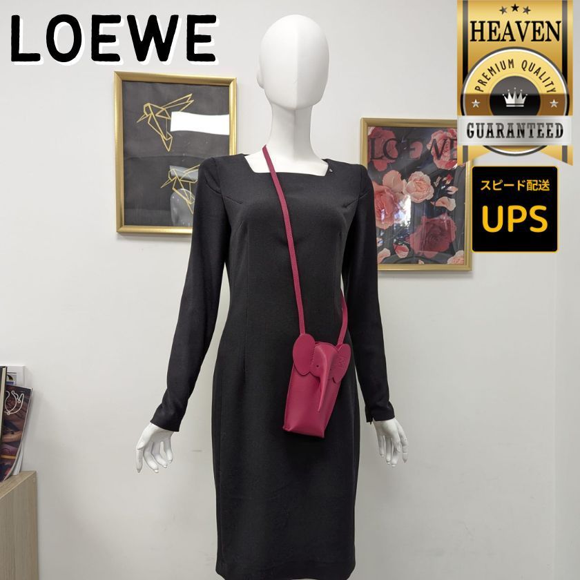 6万取引突破★UPS速達便【LOEWE】エレファント ポケット