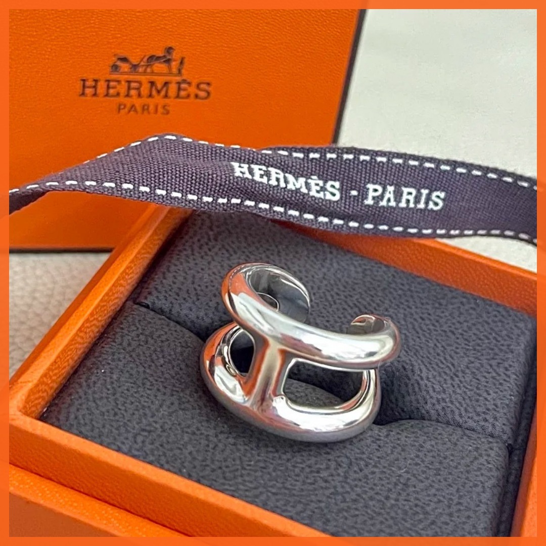 入手困難◆【HERMES】Osmose オスモズ リング GM