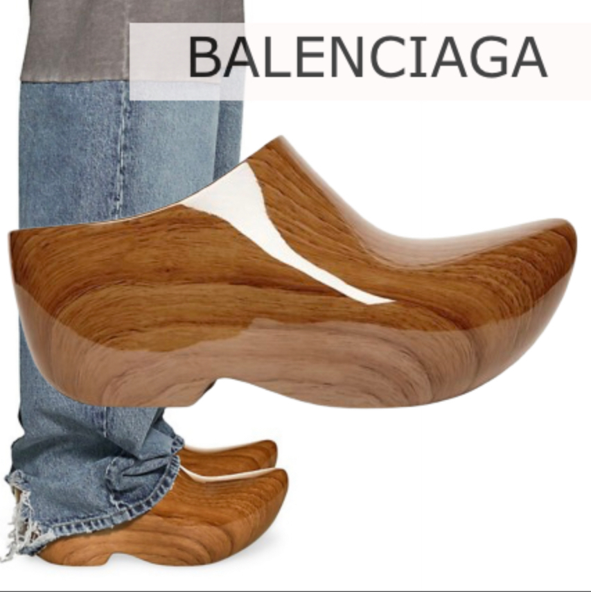 【BALENCIAGA】Crocs サンダル クロックス 厚底 ロゴ