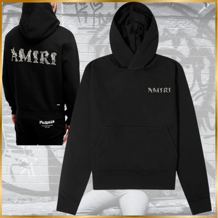 ◆大人気◆ 関税込【AMIRI】BAROQUE Hoodie パーカー ブラック