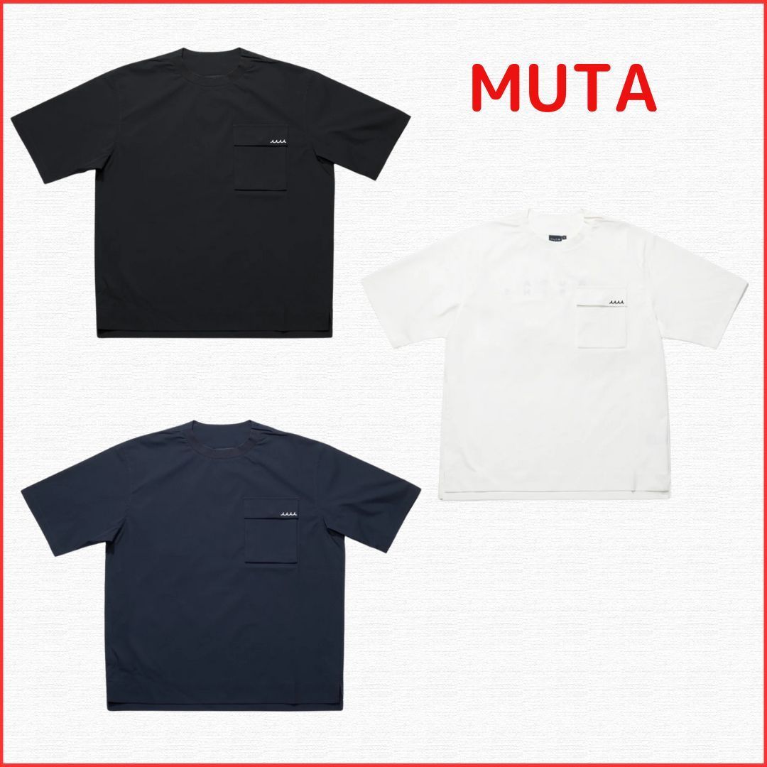 国内発送【muta MARINE】プルオーバーシャツ 全3色