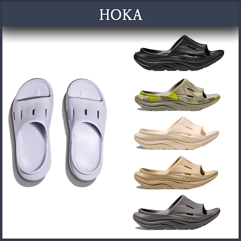 【HOKA】★人気・男女兼用★オーラリカバリースライド3 6色
