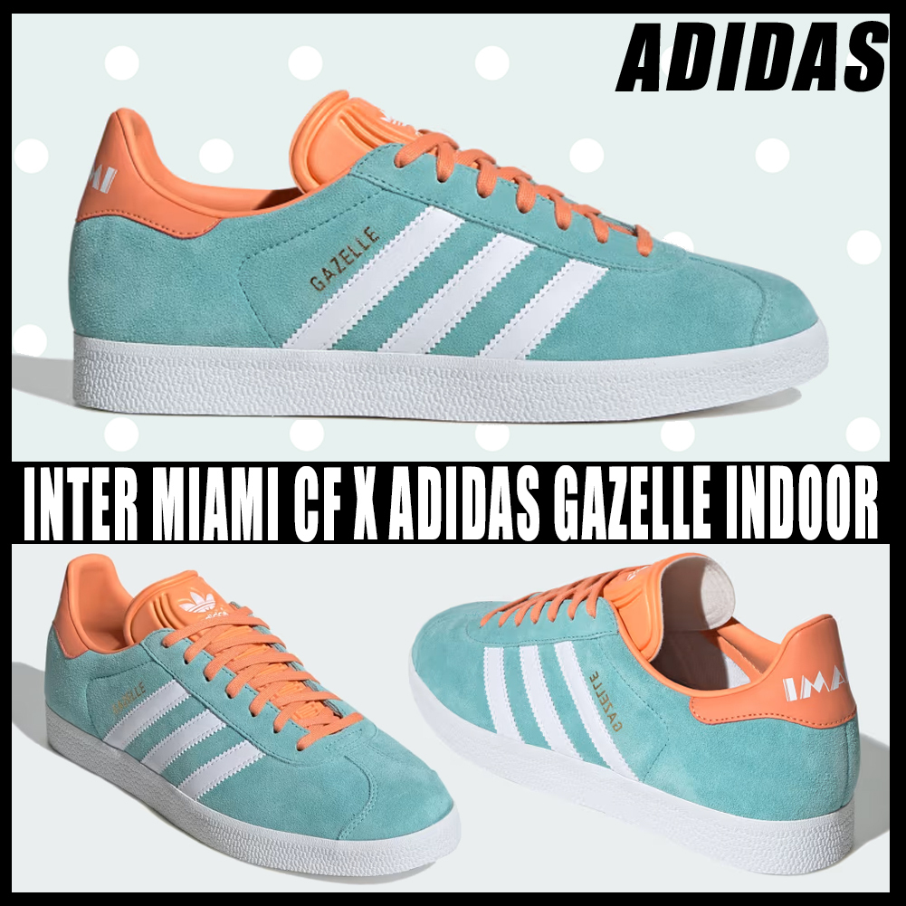 ◆コラボ◆INTER MIAMI CF X ADIDAS GAZELLE◆正規品◆男女共用