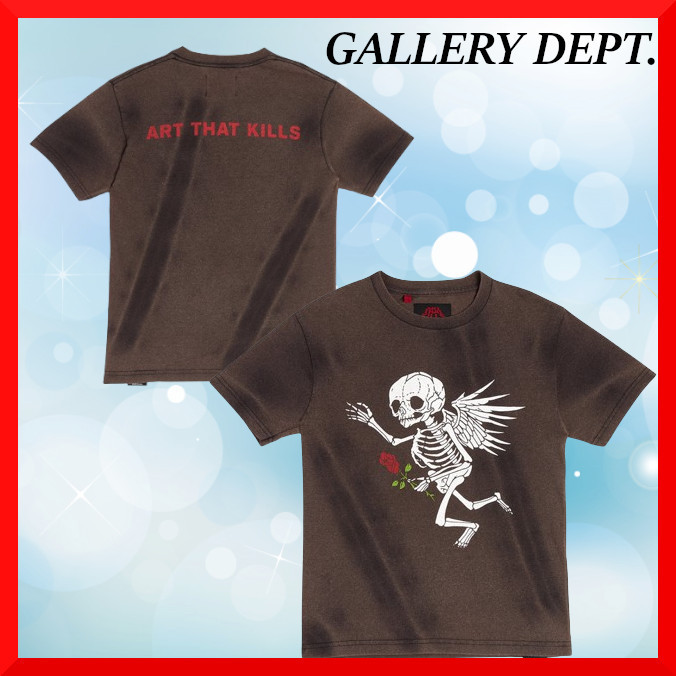 GALLERY DEPT.☆関税込☆ATK シェルブ 半袖Tシャツ ブラック