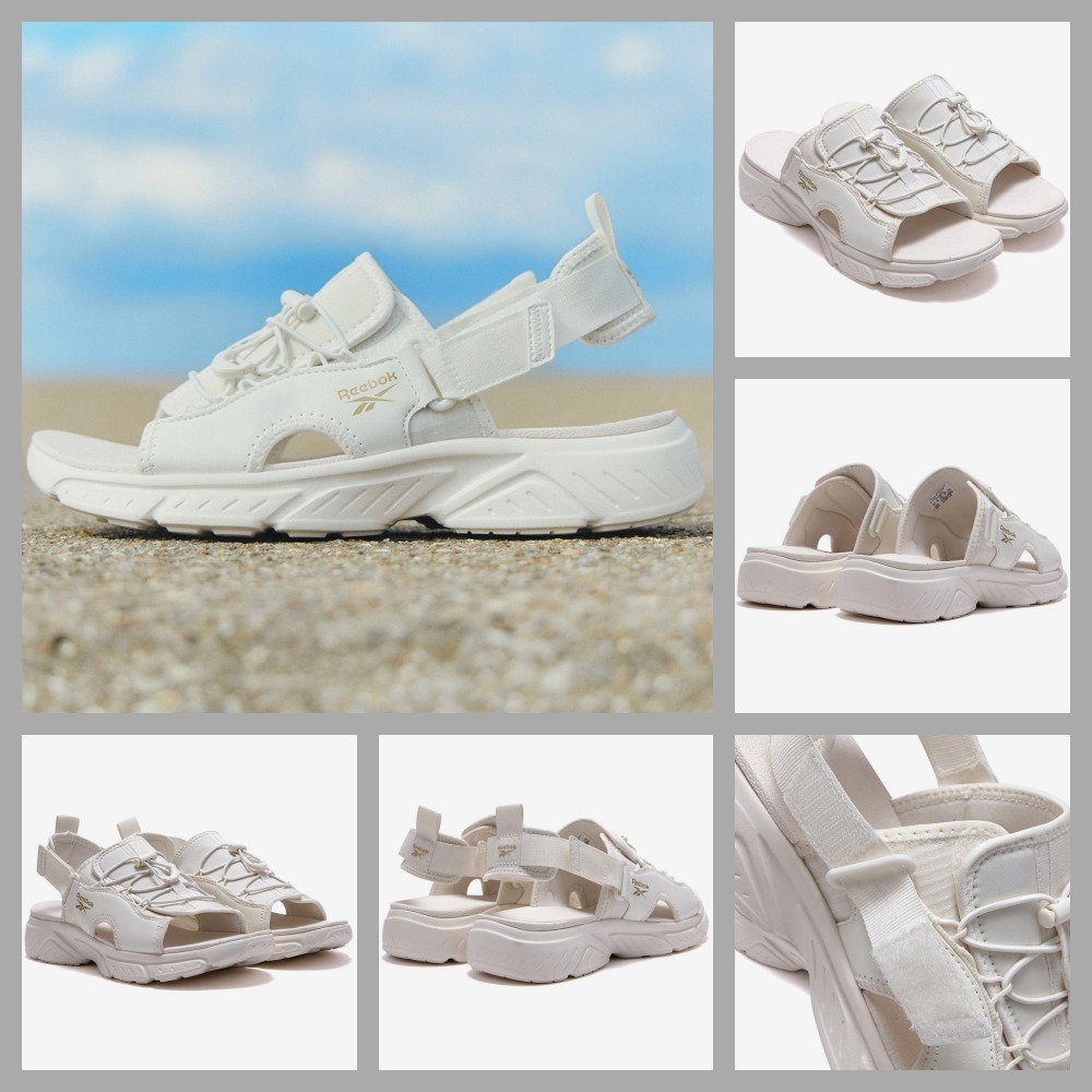【Reebok】韓国★大人気◆Hyperium Slide - Cream◆男女共用