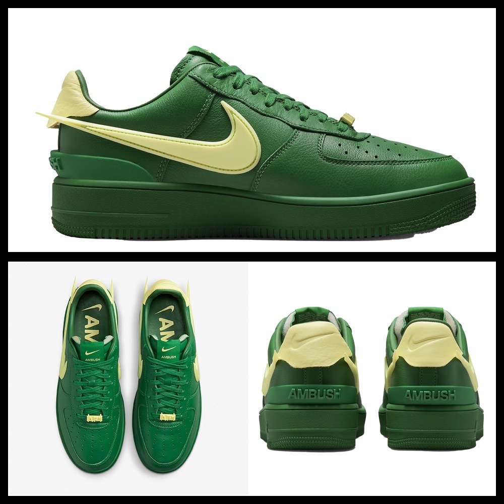 ★Nike x Ambush★Air Force 1 Low SP Pine Green and Citron★