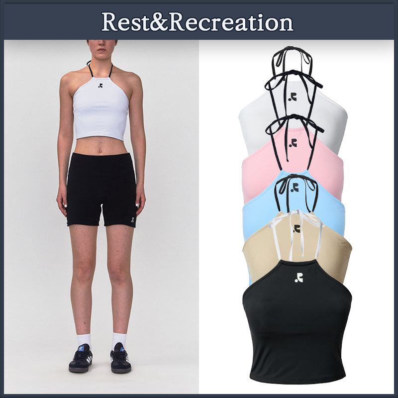 【Rest&Recreation】★人気★ホルターネッククロップトップ