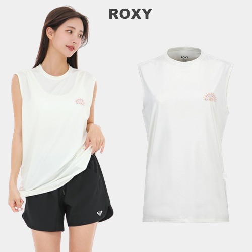 ☆ROXY☆ レディース 袖なし ラッシュガード 人気！