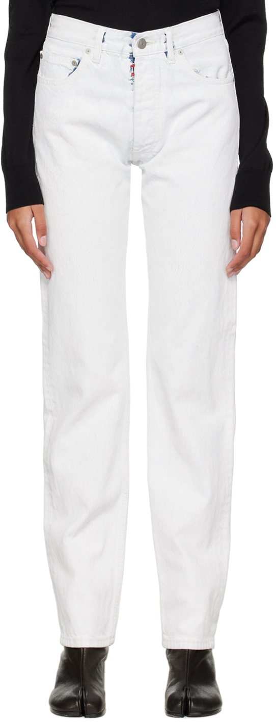 【関税込み】Maison Margiela ホワイト Bianchetto ジーンズ